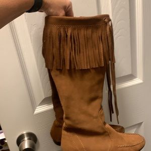 Suede Boots